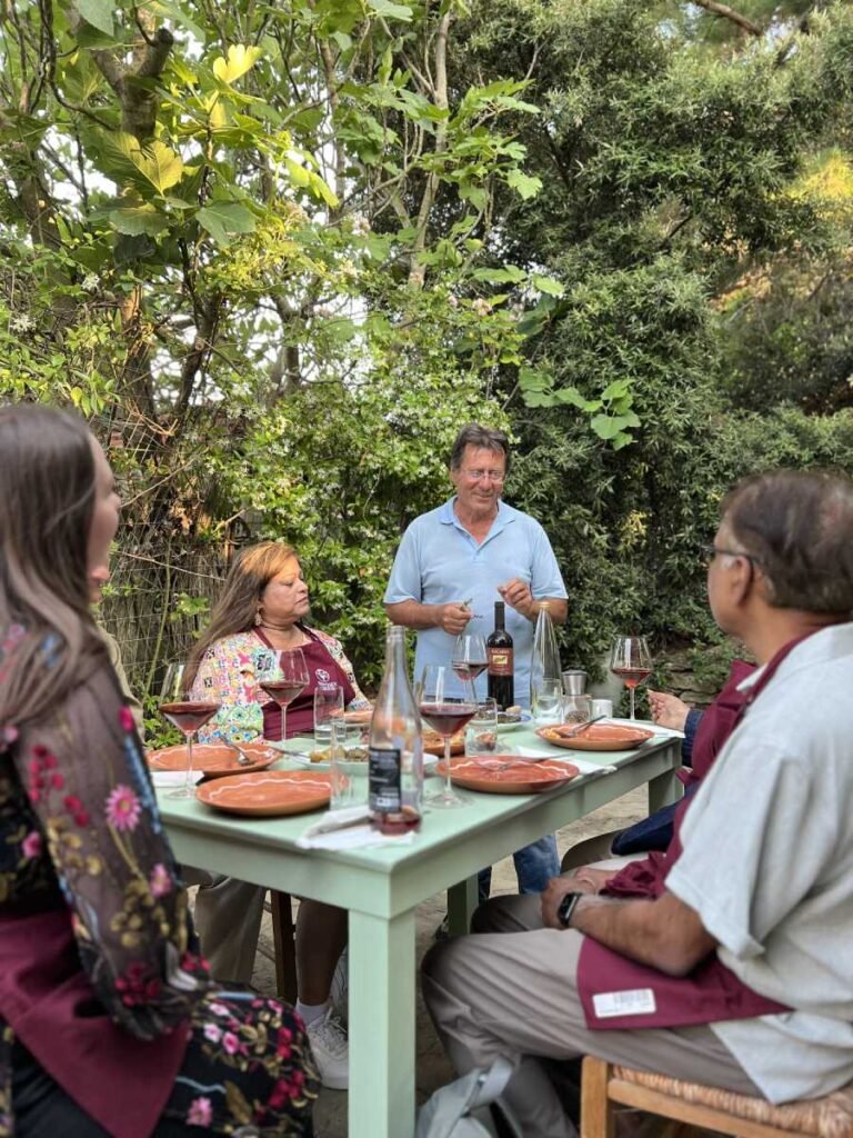Nikos tasting